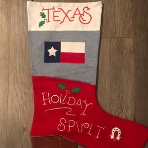 Texas Sized Christmas Stocking